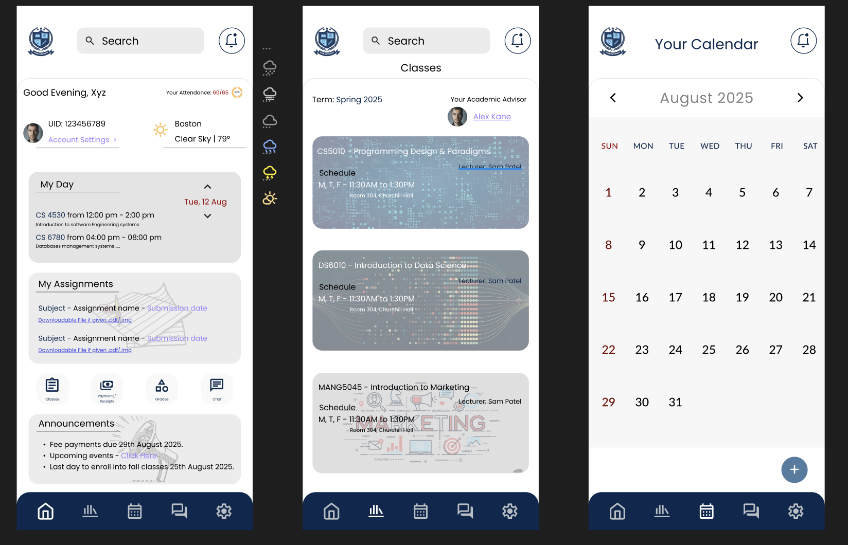 University Managemnet Logo